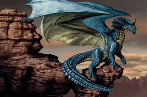 Blue Dragon Em 2020 Dragão Azul Dragões Criaturas Lendárias