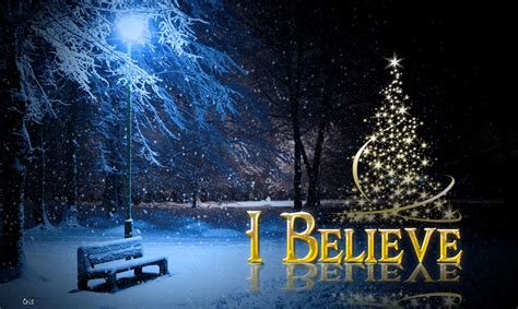 I Believe Wallpaper Christmas By Adrianocris On Deviantart