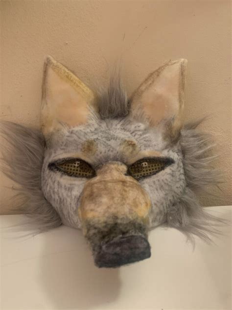 Coyote Therian Mask Etsy Australia