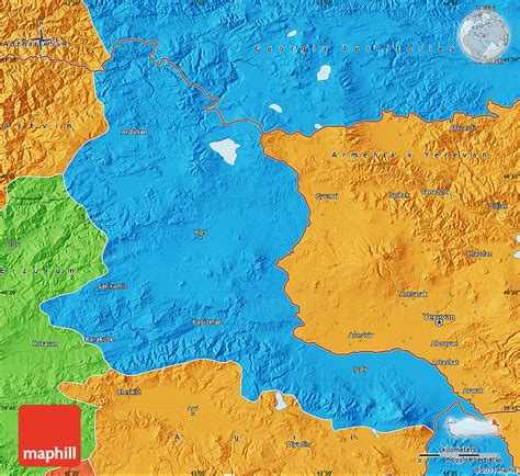 Political Map Of Kars