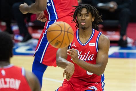 The wizards tobias harris' 37 pts leads 76ers to game 1 win over wizards embiid and simmons are finalists for mvp, dpoy. Sixers' Tyrese Maxey Joins Allen Iverson in Franchise ...