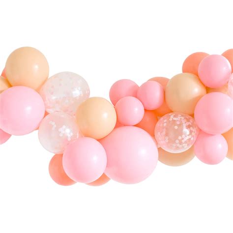 Candy Colored Balloon Garland Bubblegum Market