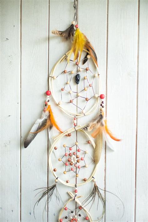 Native American Dreamcatcher Large Dream Catcher Wall Etsy Dream