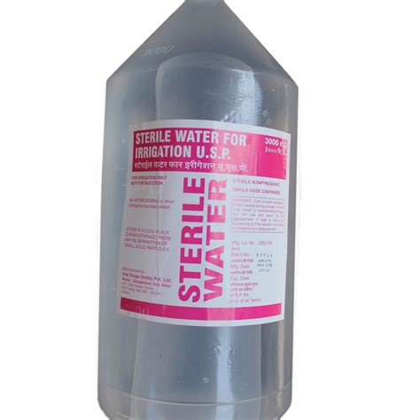 Ns Sterile Water Solution At Rs 105piece Sterile Water Id 15317661488