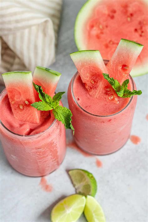 Watermelon Smoothie Recipe Plant Based Rd