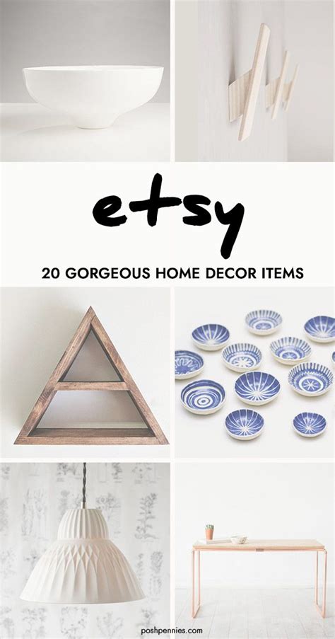 20 Gorgeous Etsy Home Decor Finds You Will Love Home Decor Handmade