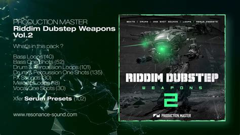 Production Master Riddim Dubstep Weapons 2 Dubstep Sounds For Serum