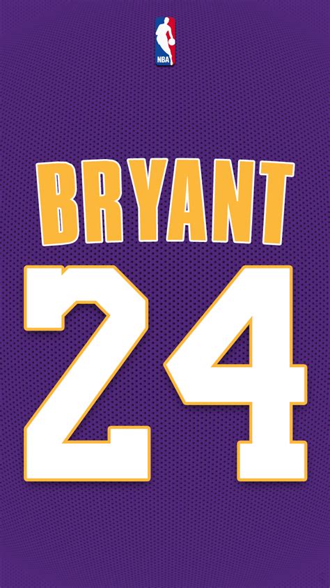 Logo Lakers Number 24