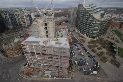Construction In Manchester 2022 Time Lapse Systems