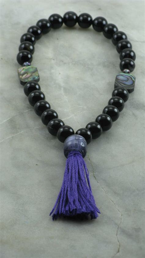 Strength Mala Bracelet 27 Mala Beads Buddhist Bracelet