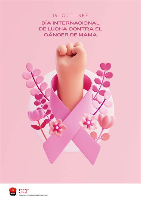 día internacional de lucha contra el cáncer de mama sindicato de circulación ferroviario