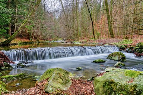 Small Waterfall In Springtime Photograph By Artush Foto Fine Art America