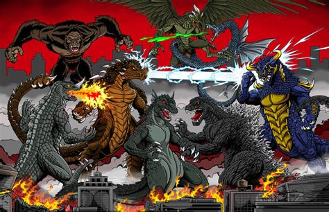 Global Kaiju Battle By Kaijuverse On Deviantart