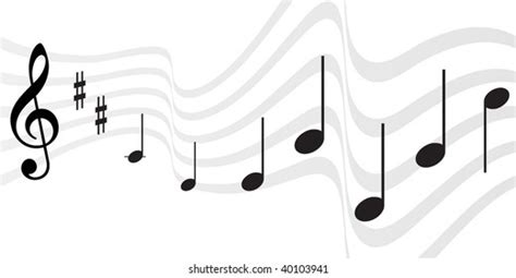 Music Notes Background Stock Vector Royalty Free 40103941 Shutterstock