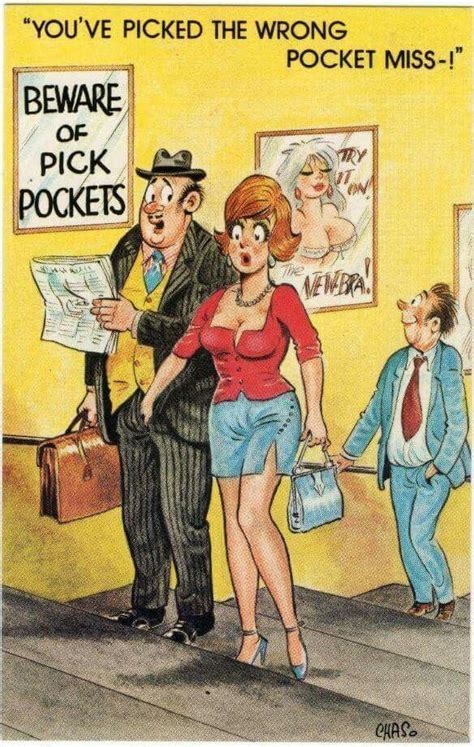 Pin By Jack Kirby On Saucy Seaside Postcards Funny Postcards Cartoon Jokes Funny Cartoon