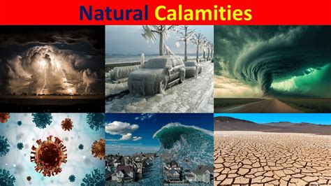 Natural Disaster Names। List Of Natural Disasters। Natural Calamities