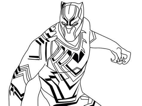 80 Black Panther Coloring Pages Printable Evelynin Geneva