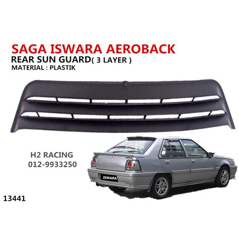 Besides the saga, he also owns a perodua kancil, or perodua nippa as it is known in the uk, which he bought in 2015. PROTON SAGA ISWARA 93 AEROBACK REAR SUN GUARD | Shopee ...