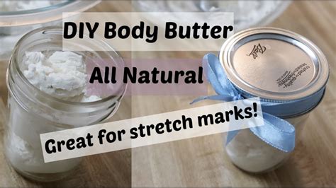 Diy Body Butter Great For Moisturizing And Preventing Stretch Marks