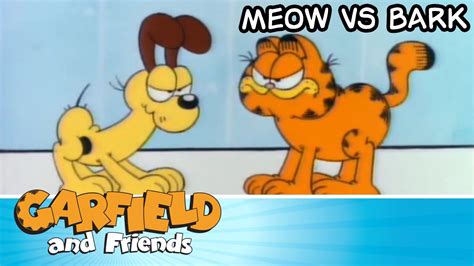 Meow Vs Bark Garfield And Friends Youtube