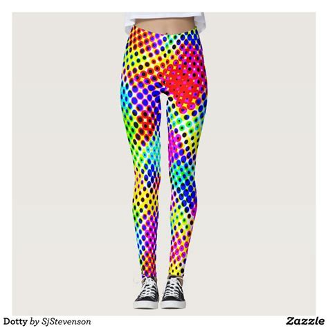 dotty leggings zazzle leggings pattern leggings design original leggings