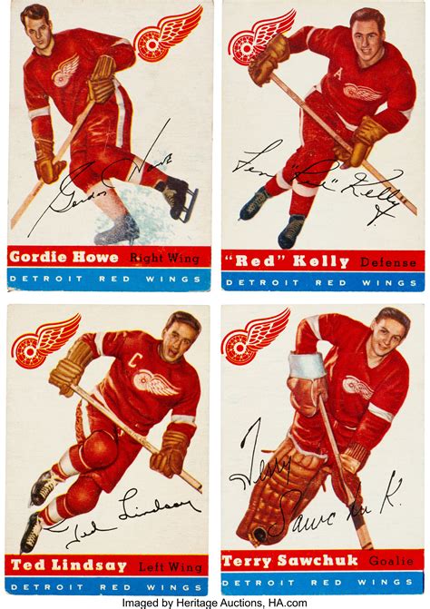 Live top 20 hockey players searches for the last 30 days. 1954 Topps Hockey Complete Set (60). ... Hockey Cards Sets | Lot #53005 | Heritage Auctions