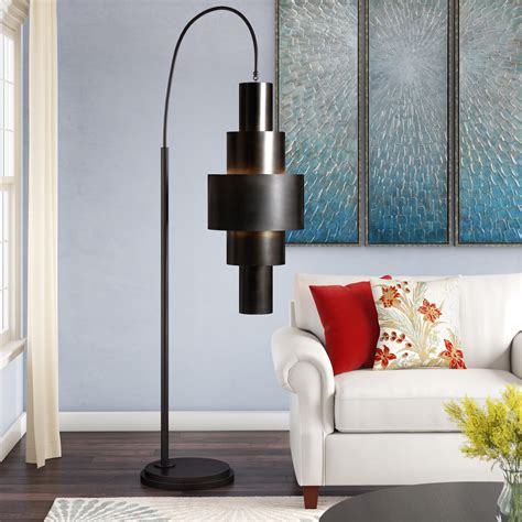 Oversized Floor Lamp Dacso Modern Oversized Leaf Shaped Floor Lamp