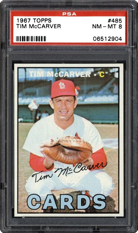 1967 Topps Tim Mccarver Psa Cardfacts