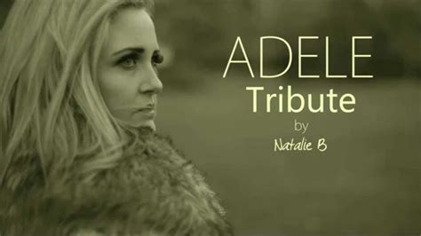 Adele Skyfall Tribute Cover By Natalie B Youtube