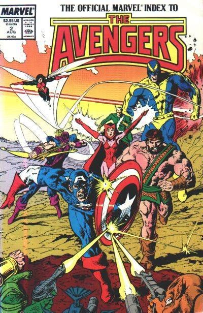 The Official Marvel Index To The Avengers 2 Issue