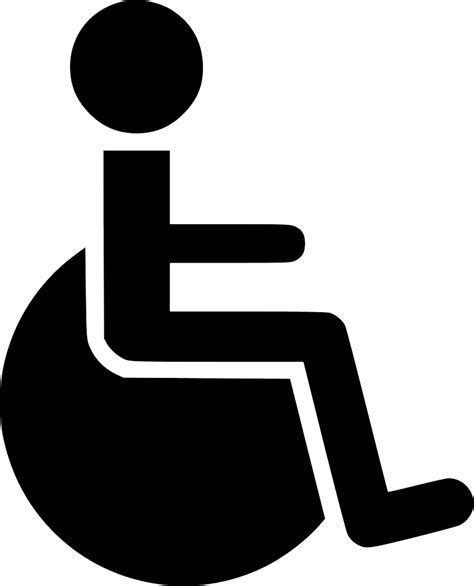 Disabled Handicap Symbol Png Transparent Image Download Size 792x980px