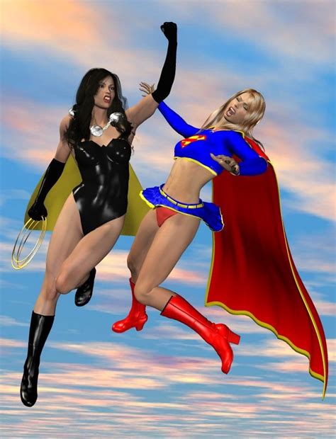 Superwoman Vs Supergirl By Cattle6 On Deviantart