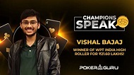 Heads-Up With Vishal Bajaj – Winner of WPT India High Roller ...