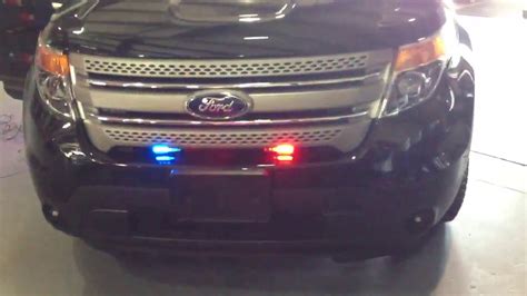 Hg2 Emergency Lighting Lake Mary Police Dept Ford Explorer Bluered