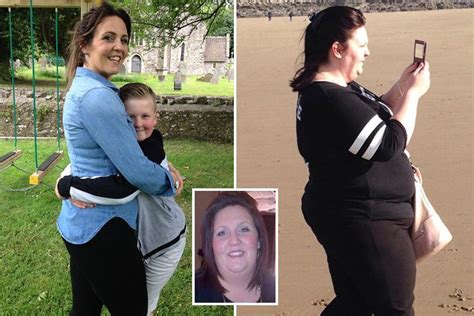 mum who gorged on 6 000 kcals a day and ballooned to 24st sheds half her body weight and can