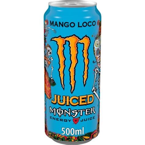Boisson énergisante Mango Loco Monster Energy La Canette De 50cl à