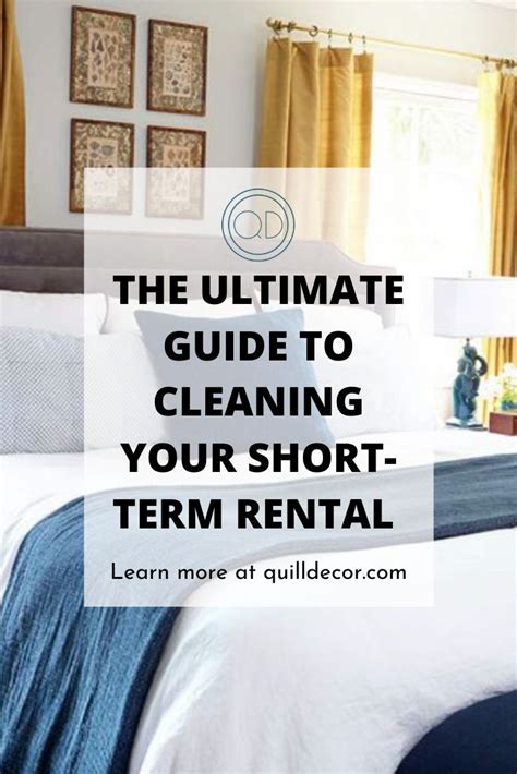 The Ultimate Guide To Cleaning Your Short Term Rental Short Term