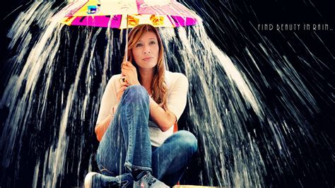 1920x1080 1920x1080 Rain Situation Girl Umbrella Coolwallpapersme