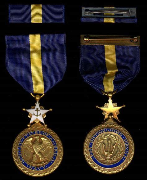 Wrap Broach Navy Distinguished Service Medal Medals And Decorations