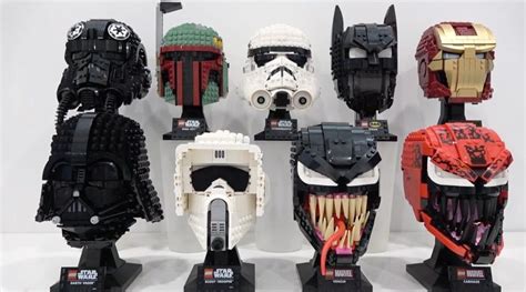 get a closer look at the full range of lego helmets
