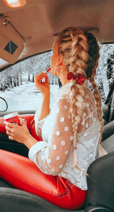 20 Beautiful Hairstyles To Wear In The Festive Season Double Chunky Braids