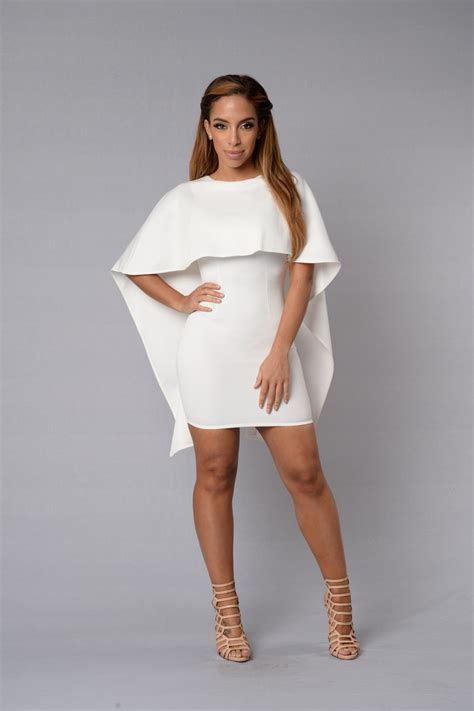 Cape May Dress White Fashion Nova Dresses Fashion Nova