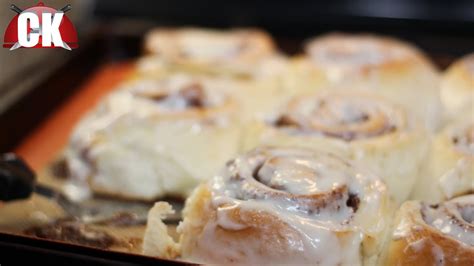 How To Make Cinnabons At Home Cinnamon Rolls Clone Recipe Youtube
