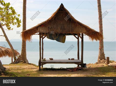 Tropical Beach Hut Image And Photo Free Trial Bigstock