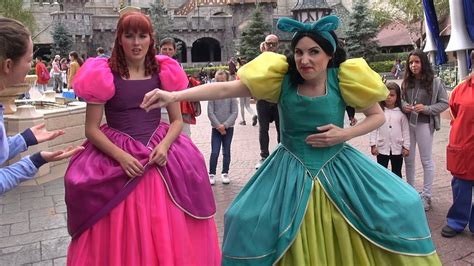 Anastasia And Drizella Marriage Proposal At Disneyland Paris Meet