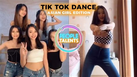 COMPILATION ASIAN GIRL TIK TOK DANCE Inspiration People Dance Talent YouTube