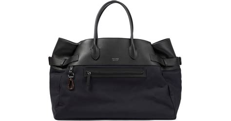 The Row Margaux 17 Inside Out Canvas Tote In Black Lyst