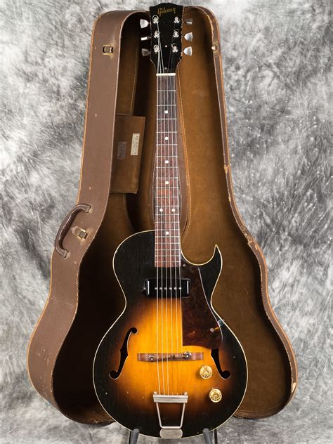 Gibson Es Vintage Sunburst Spacetone Music Reverb