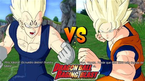 Dragon Ball Raging Blast El Dragon Ball Con Mejores Graficos Epico Goku Ssj2 Vs Majin Vegeta
