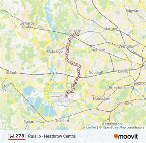 278 Route Schedules Stops And Maps Heathrow Central